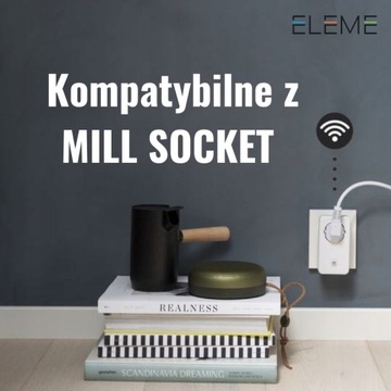 GRZEJNIK ELEKTRYCZNY OLEJOWY TERMOSTAT MILL ABH1000DN BLACK CZARNY ANTRACYT