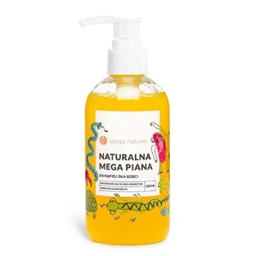 Naturalna mega piana, płyn do kąpieli dla dzieci