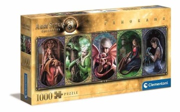 Anne Stokes Dragon Friendship Panorama Puzzle 1000