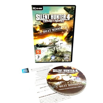 SILENT HUNTER 4 IV U-BOAT MISSIONS DODATEK PC PL