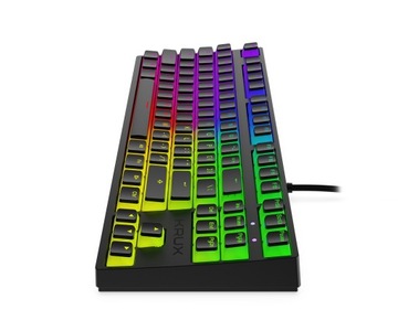 Игровая USB-клавиатура Krux ATAX PRO RGB Pudding Gateron Yellow KRX0129