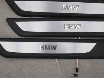 BMW F02 LISTWY WEWNĘTRZNE NAKŁADKI LED KPL