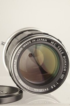 Minolta MD 135 f3.5 Tele Rokkor 23%VAT Gwarancja