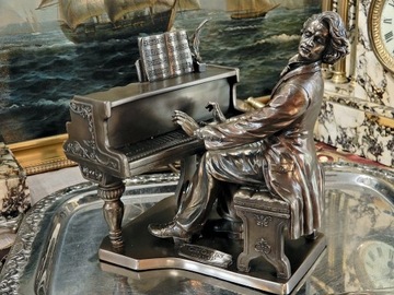 FRYDERYK CHOPIN FIGURKA TROFEUM MUZYCZNE RZZEŹBA v