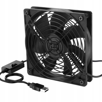 USB-вентилятор охлаждения компьютера 5 В ТИХИЙ 140 мм