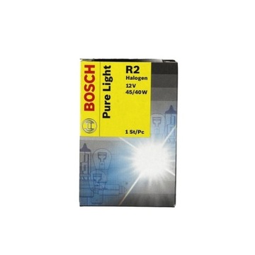 1X BOSCH ŻARÓWKA R2 45/40W 12V P45t Pure Light