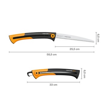 FISKARS Xtract Piła ręczna do gałęzi świeżych długa SW75 ogrodowa składana