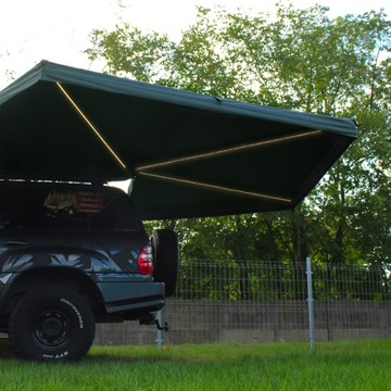 Навес Batwing II Premium 270° 2,5 м ЗЕЛЕНЫЙ со стороны ВОДИТЕЛЯ самонесущий