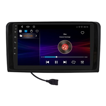 РАДИО GPS ANDROID 11 MERCEDES ML W164 USB WIFI