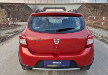 Dacia Sandero II Hatchback 5d TCe  90KM 2014 Dacia Sandero Stepway 90KM 1wlasciciel Alu Czujniki Parkowania Zarejestro, zdjęcie 6