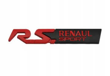 Naklejka samochodowa RS sport Renault