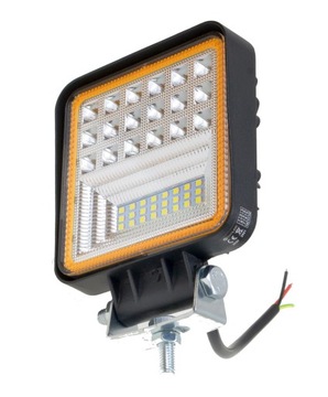 NOWOŚĆ LAMPA ROBOCZA LED 45W +ANGEL EYES 12/24V