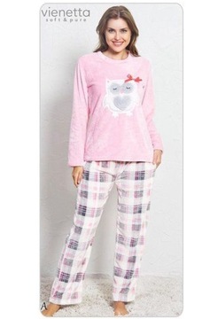 VIENETTA Пушистая пижама ДЛИНА СОВЫ. Р: М