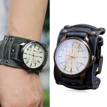 Мужской кожаный ремешок для часов