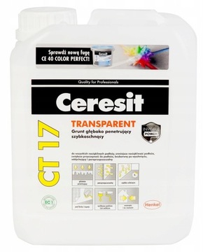 CERESIT GRUNT CT17 5L TRANSPARENT