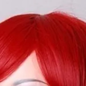 PERUKA MAŁA SYRENKA WŁOSY CZERWONE WIG STRÓJ DLA DOROSŁYCH COSPLAY