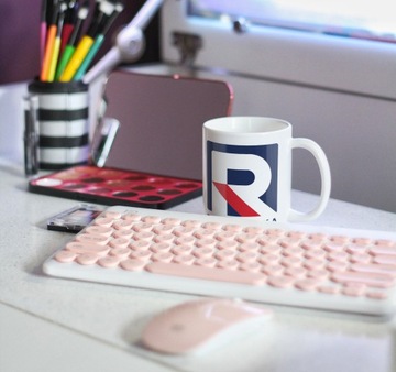 Керамическая кружка телевизионной республики подарок подарка