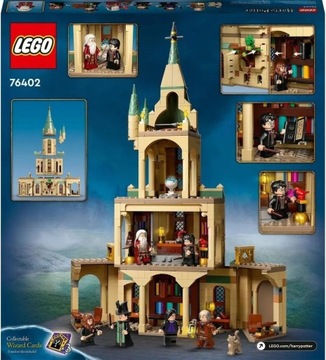 LEGO Harry Potter 76402 Komnata Zamek 6 Figurek