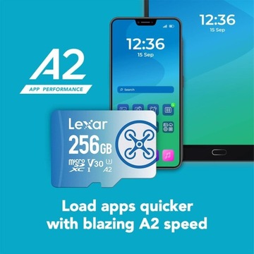 Karta pamięci LEXAR KARTA PAMIĘCI 256GB MICRO SDXC