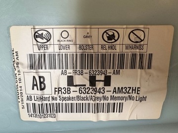 Ford Mustang Боковая обивка водительская левая оригинал 2015-