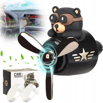 Miś Pilot Zapach Perfumy Dekoracja Samochodu Bear