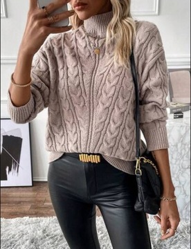 SWETER DAMSKI GOLF SHEIN