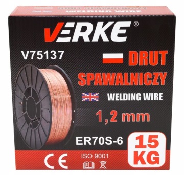 СВАРОЧНАЯ ПРОВОЛОКА MIGOMATU ДЛЯ СВАРОЧНОГО МАШИНА MIG/MAG КАТУШКА 1,2 мм 15 кг