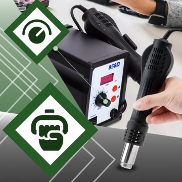 ПЛАСТИКОВЫЙ СВАРОЧНЫЙ АППАРАТ СТАНЦИЯ ГОРЯЧЕГО ВОЗДУХА ПЛАСТИКОВЫЙ СВАРОЧНЫЙ АППАРАТ 750W КОМПЛЕКТ