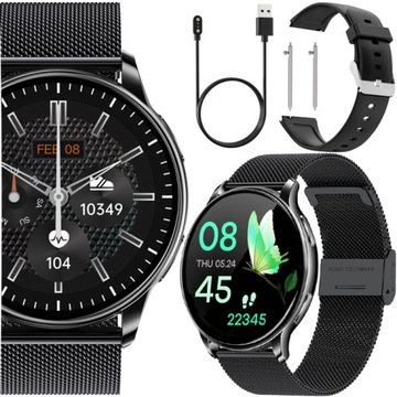 SMARTWATCH DAMSKI DLA KOBIETY ROZMOWY CIŚNIENIE PL