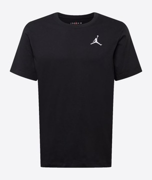Koszulka męska T-shirt Nike Air Jordan Logo Jumpman Czarna (DC7485-010) M