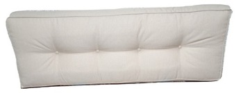 Poduszka na PALETĘ 120x40x20/10 SILVER capuccino