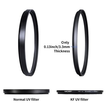 УФ-фильтр 67 мм HD MC Slim серии C K&F Concept с защитой от ультрафиолета