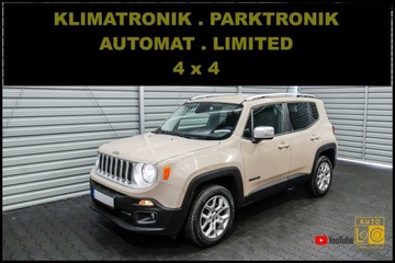 Jeep Renegade SUV 2.0 MultiJet 140KM 2015 Jeep Renegade LIMITED + AUTOMAT + 4 x 4 +