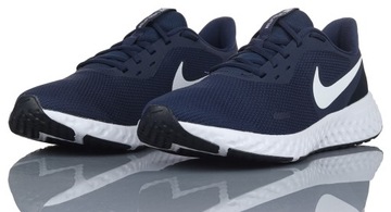 BUTY SPORTOWE MĘSKIE NIKE REVOLUTION 5 400 GRANATOWE