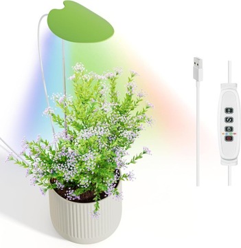 OŚWIETLENIE DO UPRAWY ROŚLIN LAMPA LED TYPU GROW DIIVOO BLUETOOTH TIMER