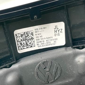 VW GOLF 7 R РУЛЕВОЕ КОЛЕСО С ПОДЪЕМОМ 5G0419091JL