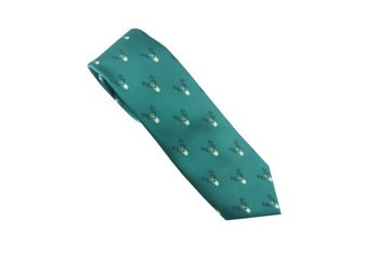 Krawat w renifery i szelki do spodni zielone męski wigilia boże narodzenie