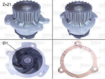 VALEO 506151 ČERPADLO VODY CHLAZENÍ MOTORU
