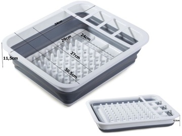 СКЛАДНОЙ СИЛИКОНОВЫЙ ПОДДОН ДЛЯ СУШКИ ПОСУДЫ