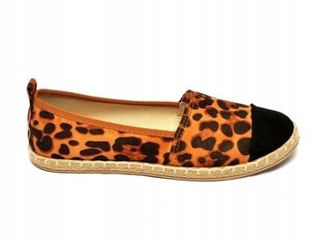 ESPADRYLE BALERINY TENISÓWKI wsuwane SLIP ON