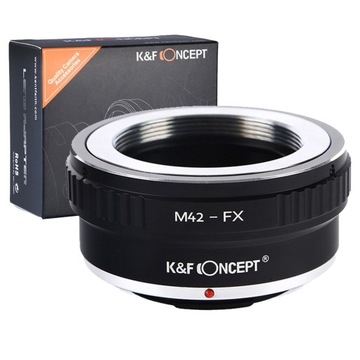 ADAPTER M42 na FX Fuji X-Pro1 X-T2 Jakość K&F