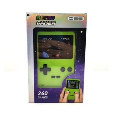 Карманная игровая консоль в стиле ретро, ​​игра 240 в 1, подарок