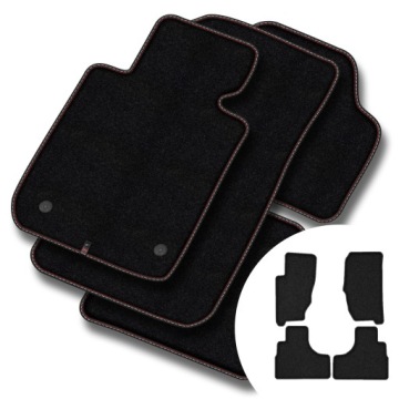 Velurové koberce Premium pro Jeep Cherokee III (kj) 2001-2007