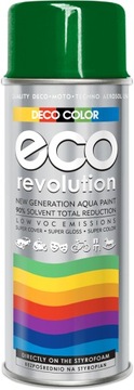 Farba lakier spray ECO REVOLUTION Zielony RAL6029 połysk EKO
