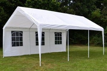 Белый садовый павильон 4 х 6 м.