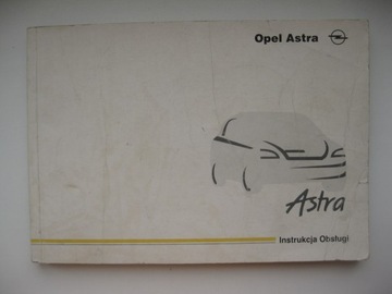 OPEL ASTRA II Руководство пользователя на польском языке OPEL ASTRA G оригинальная книга GM