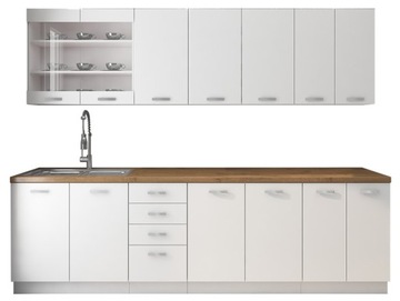 Meble kuchenne OBELIX BIAŁY NOWOŚĆ