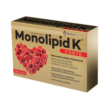 Xenico Pharma Monolipid K Forte - 30 kapsułek