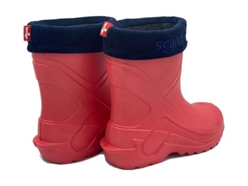 Утепленные резиновые сапоги LEMIGO SCANDI ПОЛЬСКИЕ! розовый. 32