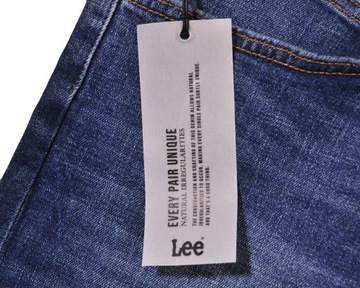 LEE spodnie SKINNY blue REGULAR jeans LUKE _ W30 L30